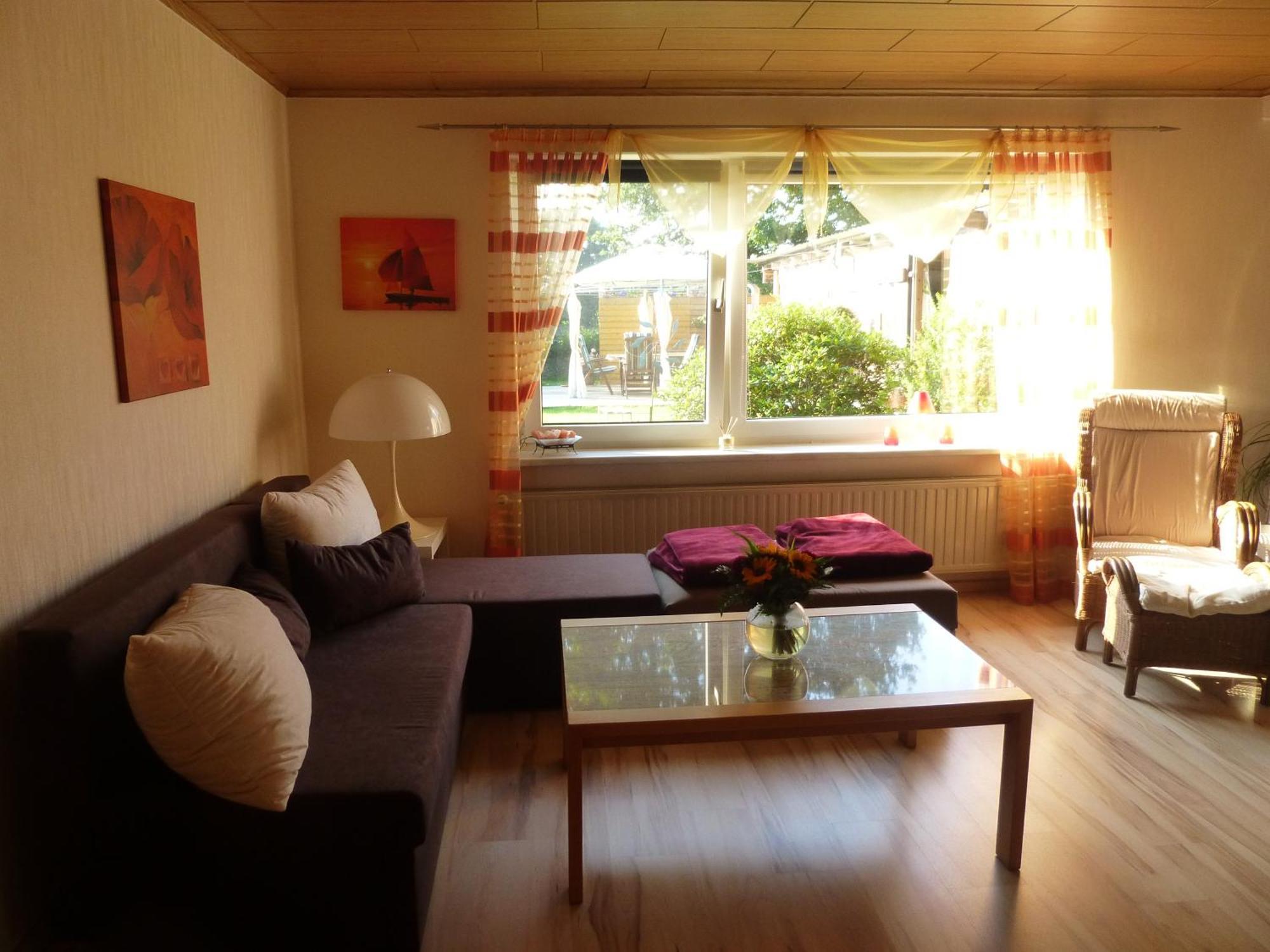 Ferienwohnung Stoeterau - Ebenerdige Fewo Mit Sonnenterrasse Erfde Luaran gambar